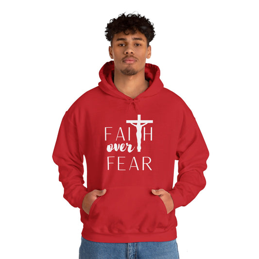 Christian Faith Over Fear Hoodie