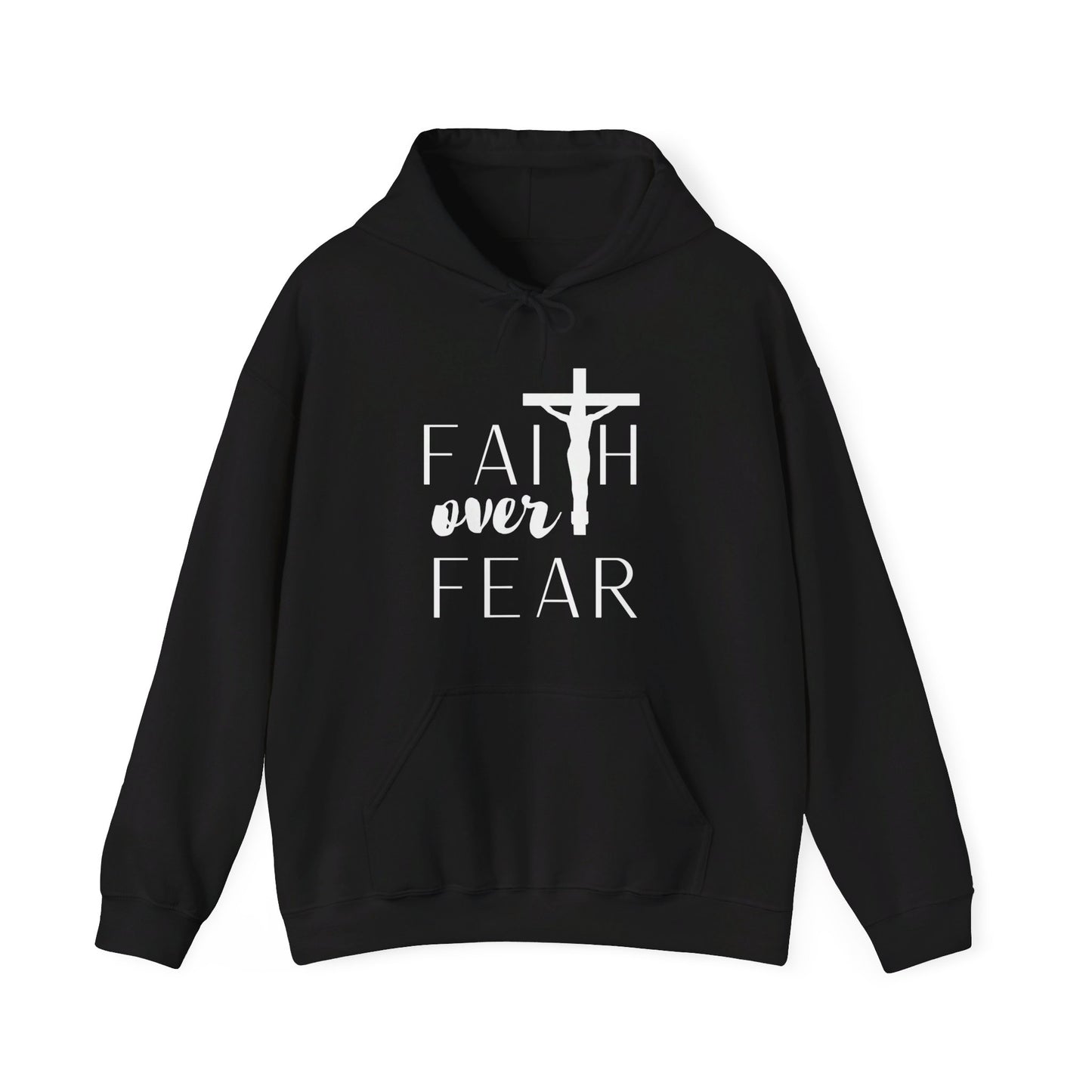 Christian Faith Over Fear Hoodie